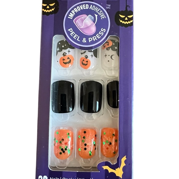 Kiss Impress Glow in the Dark Halloween Nails  Bundle-New, unopened - Picture 3 of 5